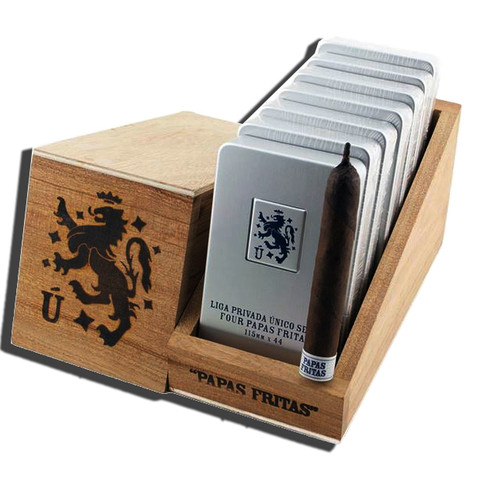 Подарочный набор сигар Drew Estate Liga Privada Unico Series Papas Fritas/4 (шт.) Подарочный набор сигар Drew Estate Liga Privada Unico Series Papas Fritas/4 (шт.)
